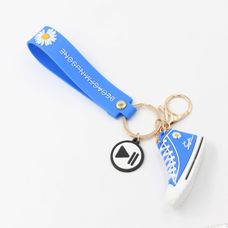 Canvas Shoes Keychain