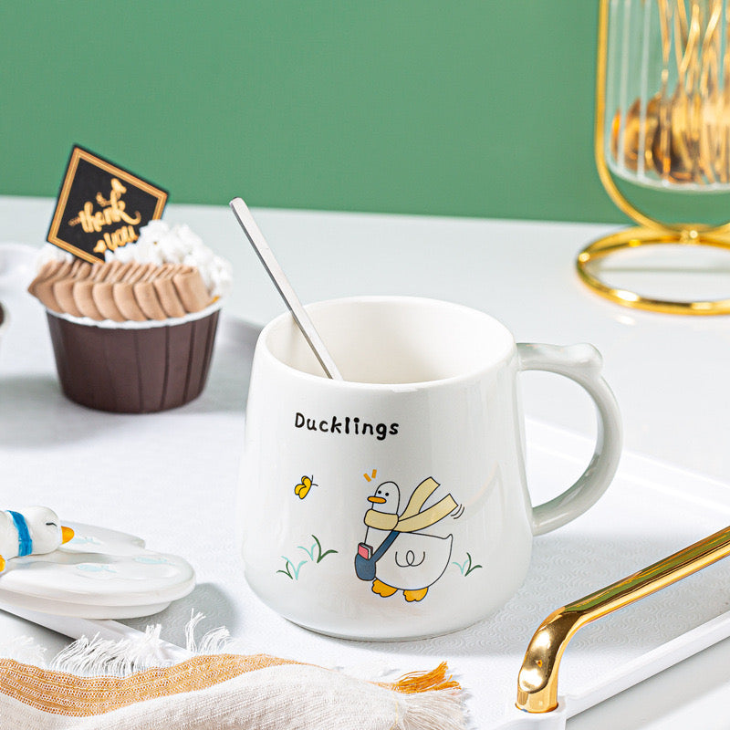Ceramic Mug With Cute Duck
