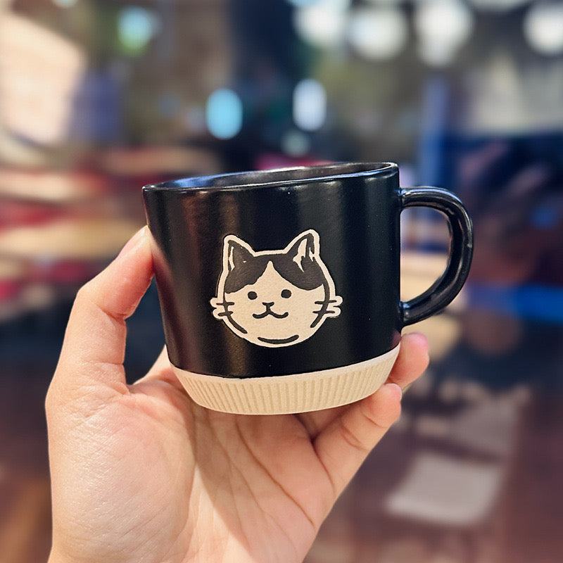 Doodle Cat Ceramic Mug