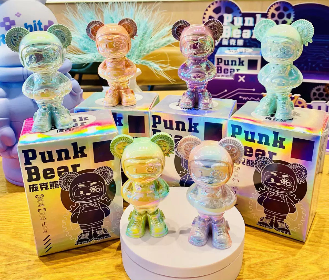 Punk Bear Blind Box