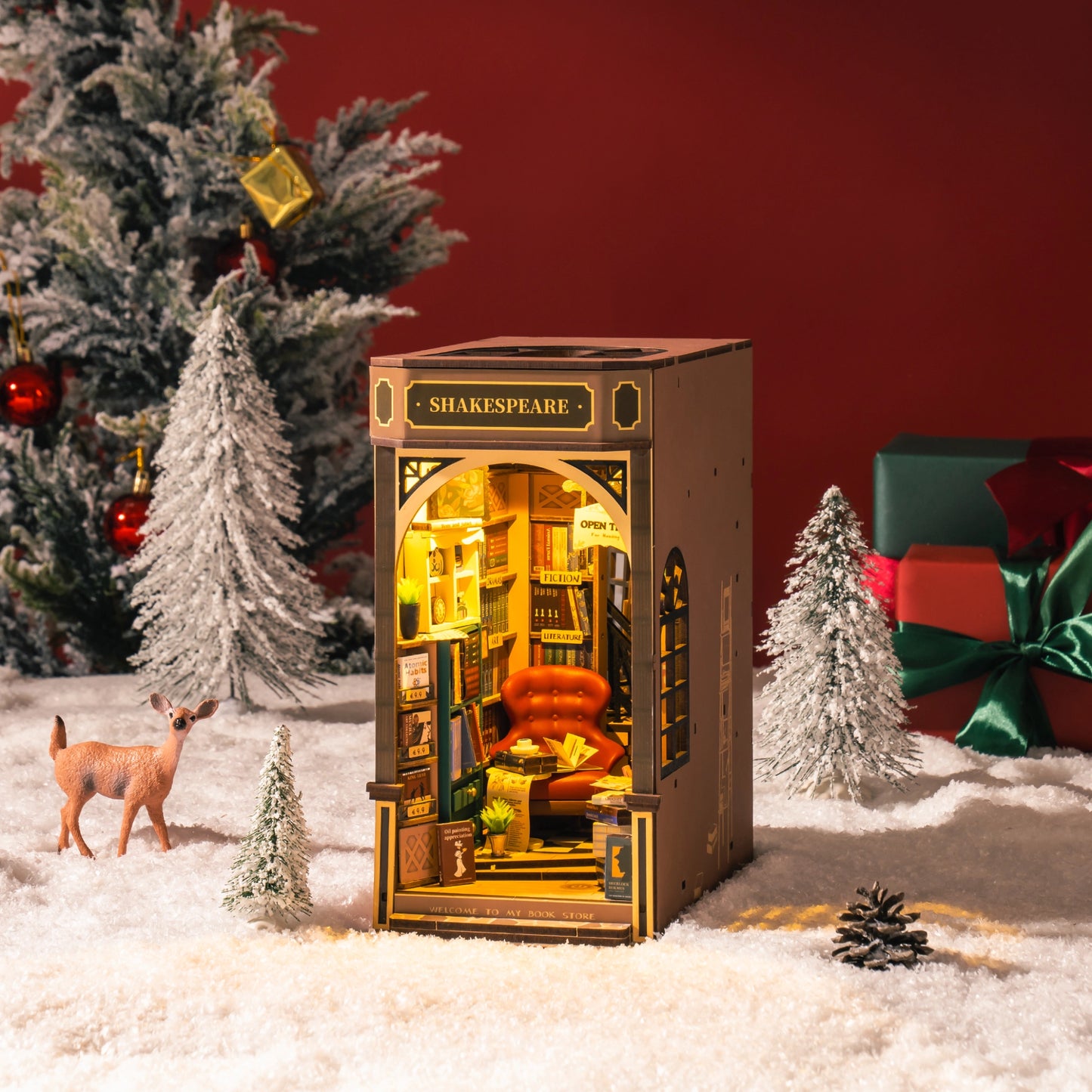 Book Nook Shelf Insert - Bookstore