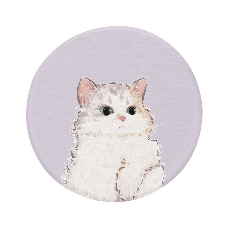 Diatomite Coasters ——Cute animal Cat Lover and Dog Lover Housewarming Gift Mug Accessory