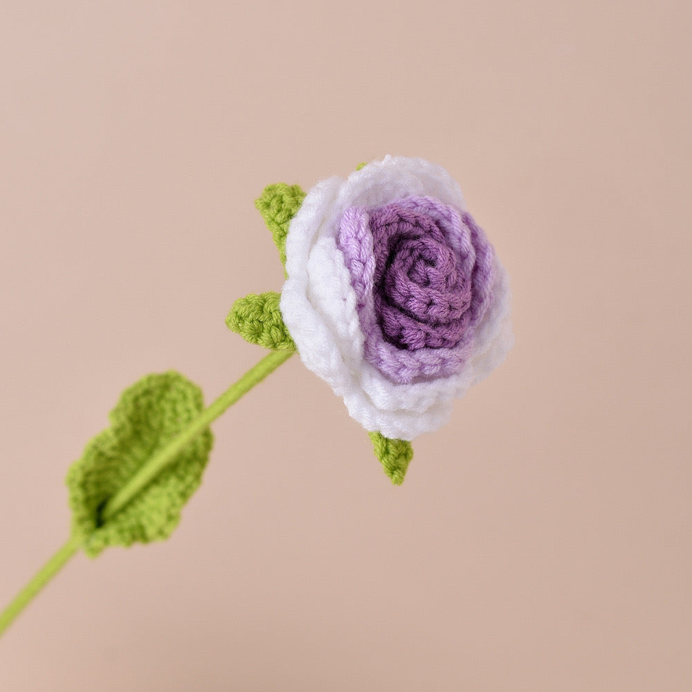 Crochet Flower, Hand Made Last Forever, Love One, Best Gift for Boys and Girls