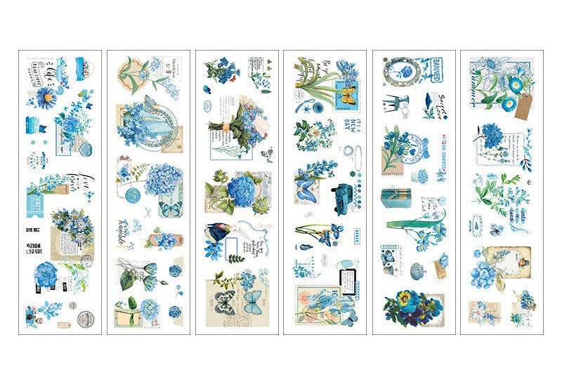 Flower Stickers Cute Journal Daily dairy School Decorations Stationeries