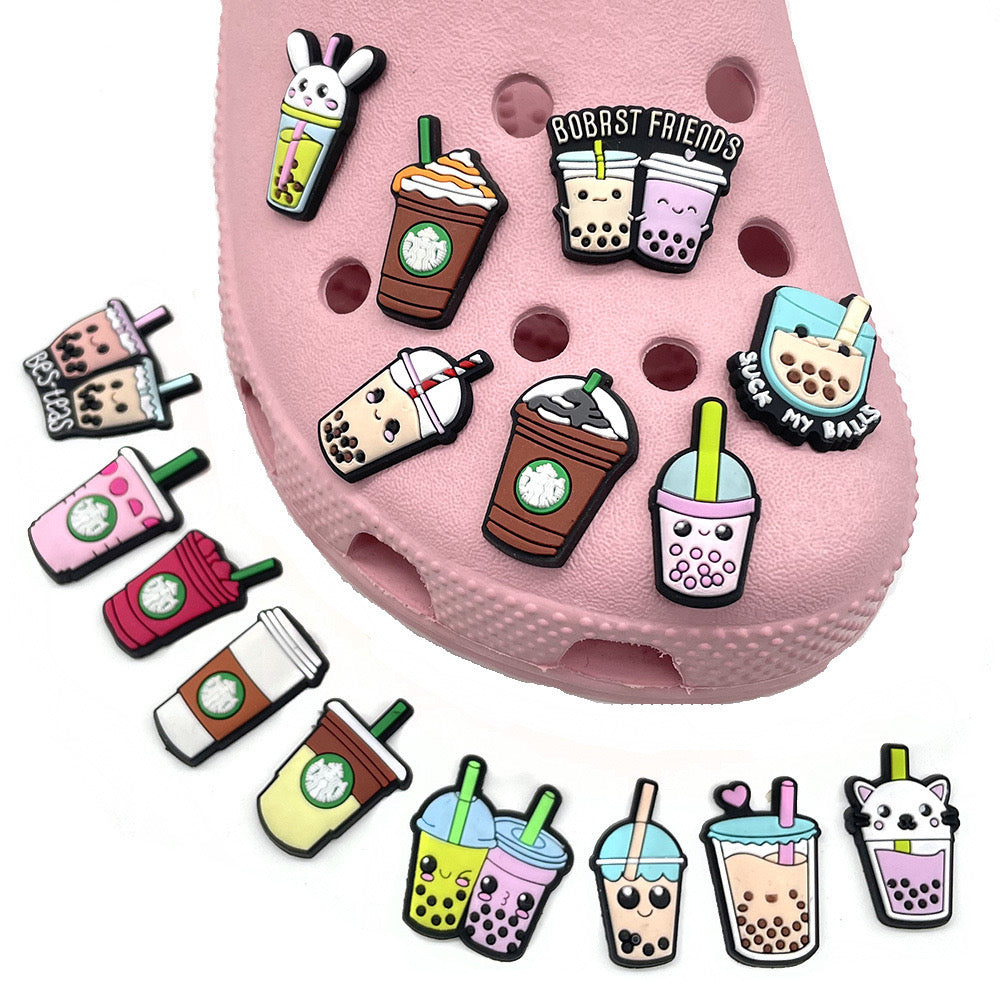 Fun & Customizable Shoe Jibbitz BubbleTea