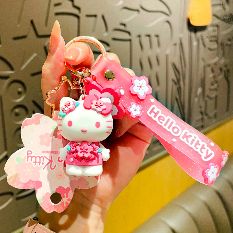 Sanrio Character Keychain Cute Gift Decoration Popular