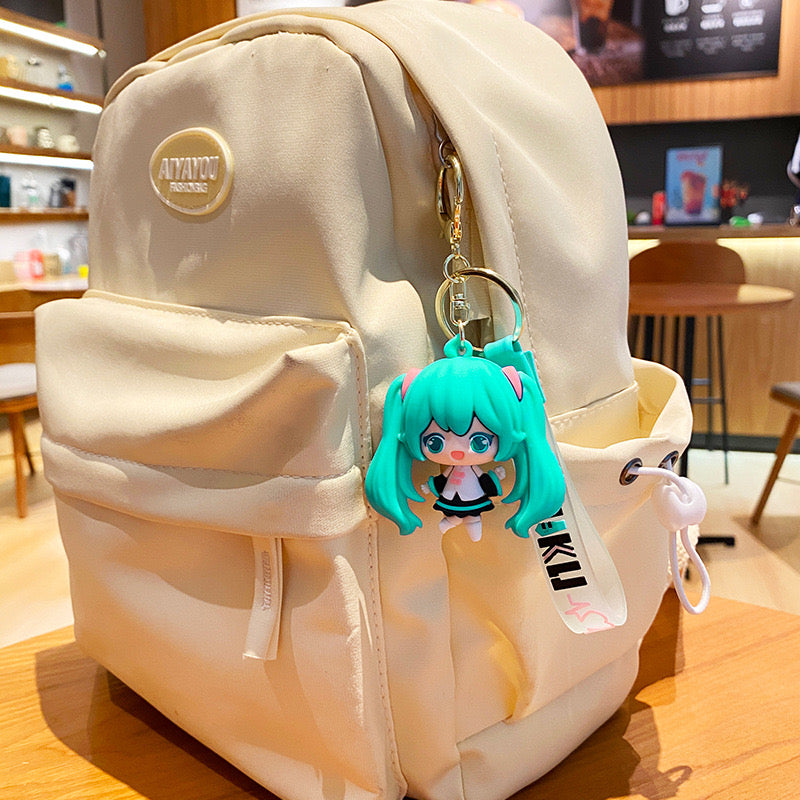 Miku Keychain Cute Amine Gift Decoration Bag