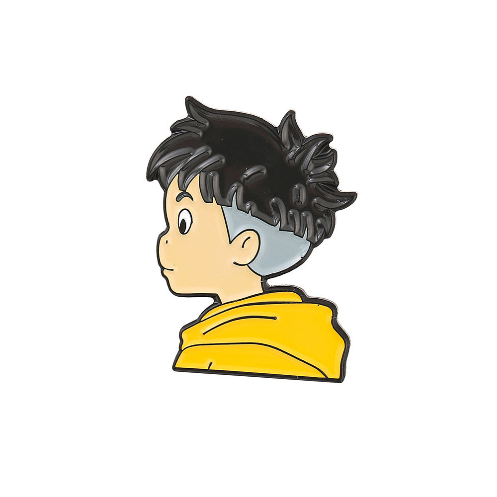 Metal Pins Ponyo Cute Gift Popular Decoration for the Bags