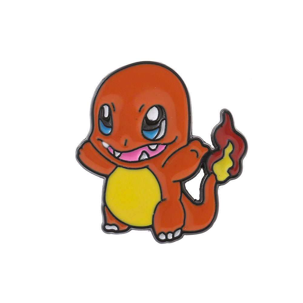 Metal Pokémon PIns Cute Anime Gift Decoration for Bags