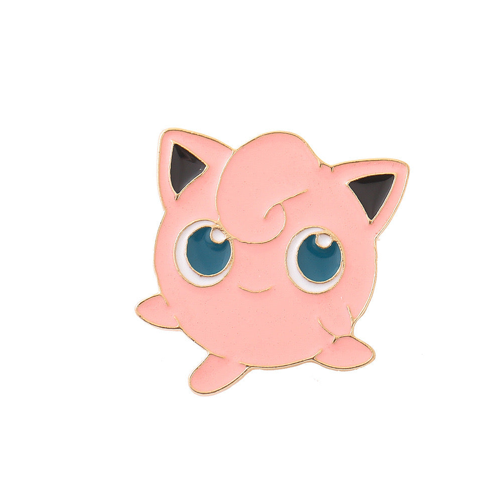 Metal Pokémon PIns Cute Anime Gift Decoration for Bags