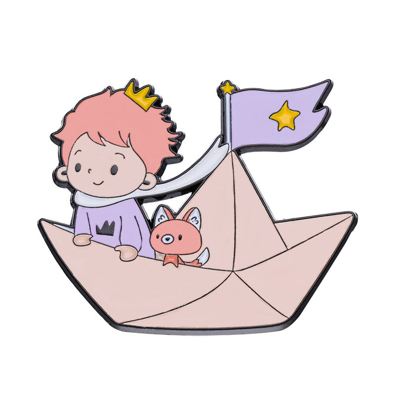 Pins Cute Little Prince Gift for Boys and Girls Decorations for The Bag