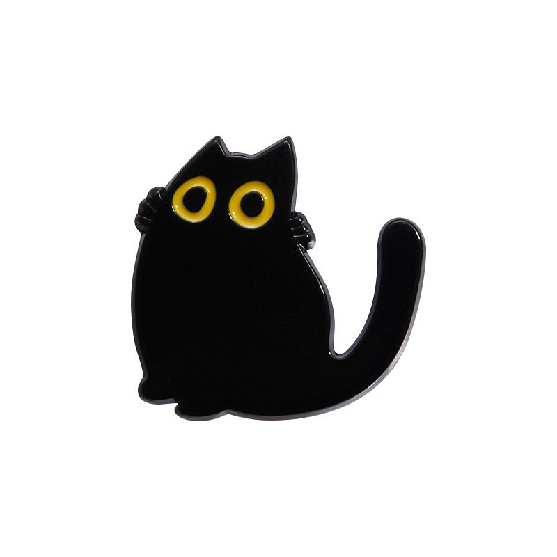 Cat Lover Pins Black Cat Gifts for you Popular Decoration