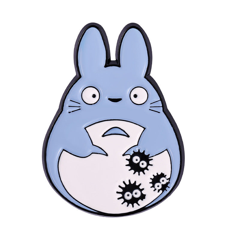 Totoro Ghibli Metal Pins for Gift and Decorations