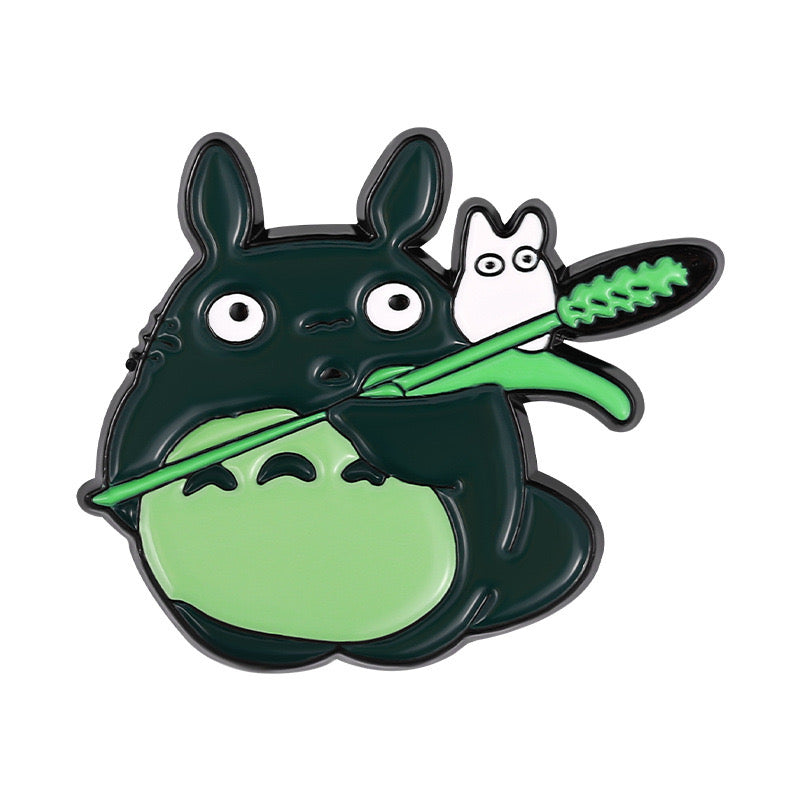 Totoro Ghibli Metal Pins for Gift and Decorations