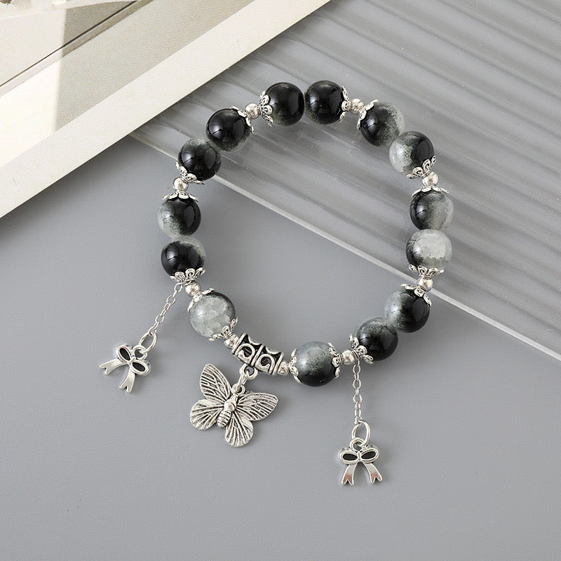 Crystal Charm Bracelet – Natural Energy & Elegance