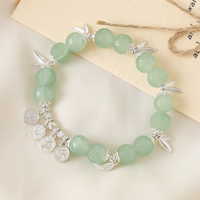 Crystal Charm Bracelet – Natural Energy & Elegance