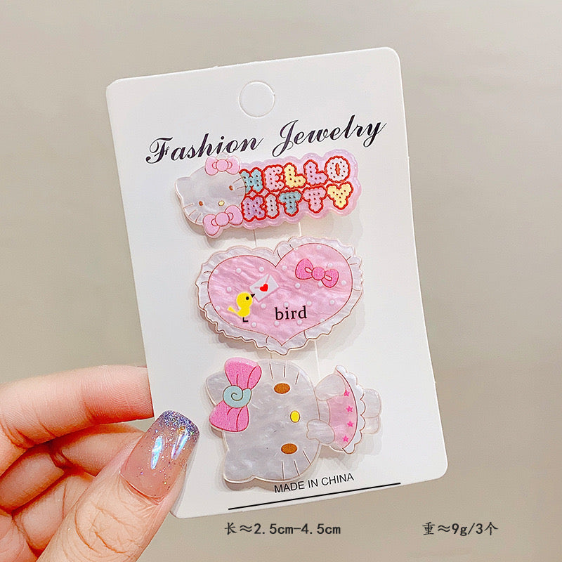 Hair Clips Sanrio Characters Cute Popular Gift for Hair