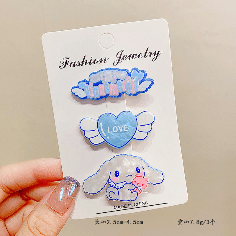 Hair Clips Sanrio Characters Cute Popular Gift for Hair