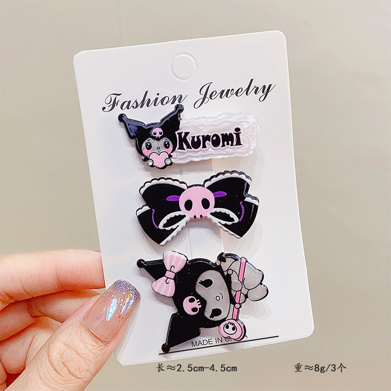 Hair Clips Sanrio Characters Cute Popular Gift for Hair