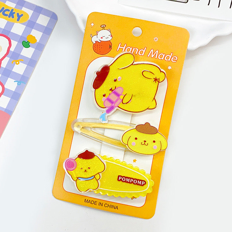 Hair Clips Sanrio Character and Cute Gifts Decoration for Hair
