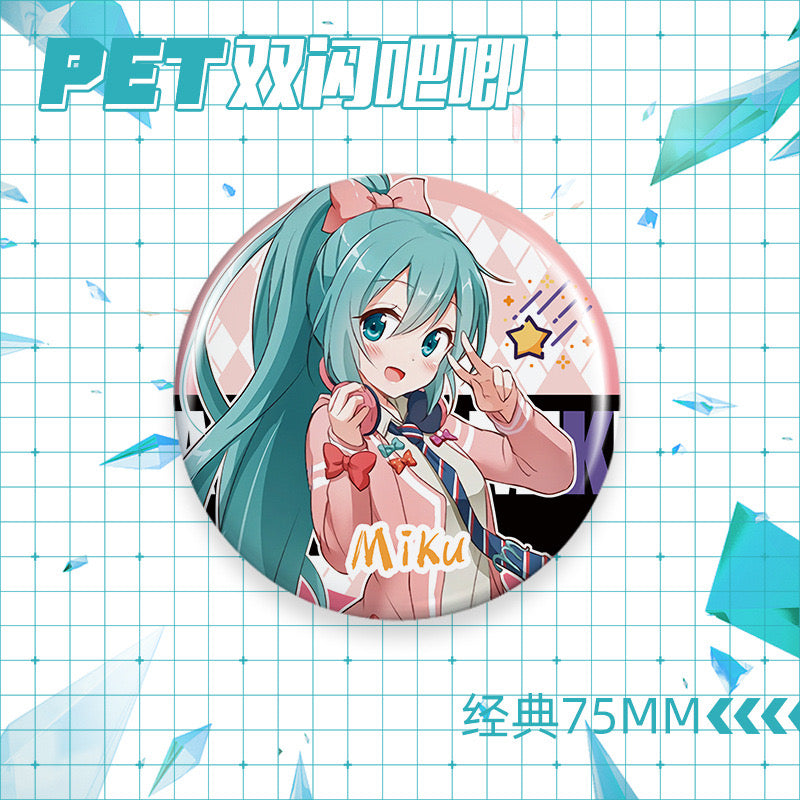 Miku Pins Anime Lovers Miku Fans Gifts Decoration for Bag