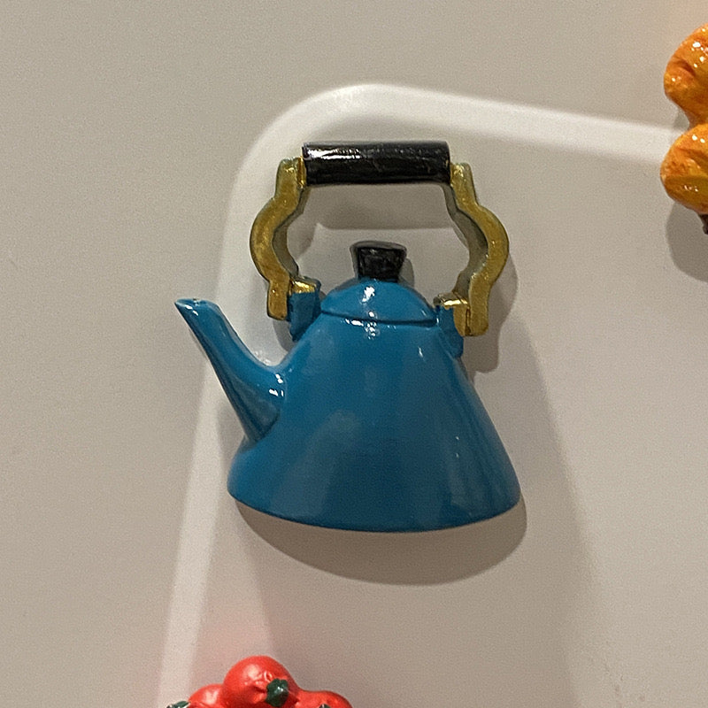 Kettle Fridge Magnet Cute Gift Decoration House Warming
