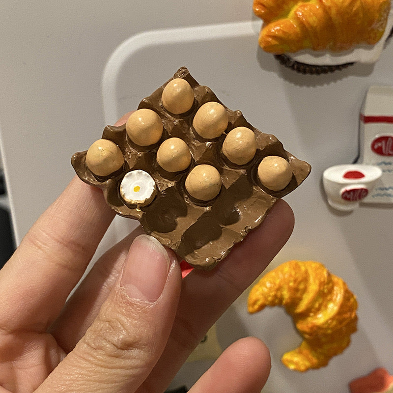 Fridge Magnet Egg Food Cute Gift and Decoration House Warming