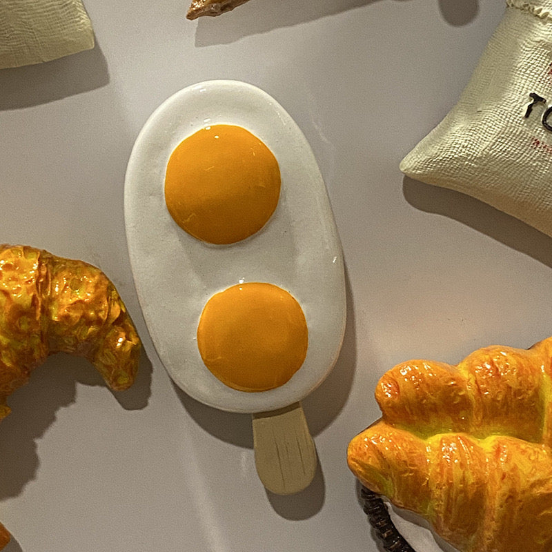 Fridge Magnet Egg Food Cute Gift Decoration and House Warming