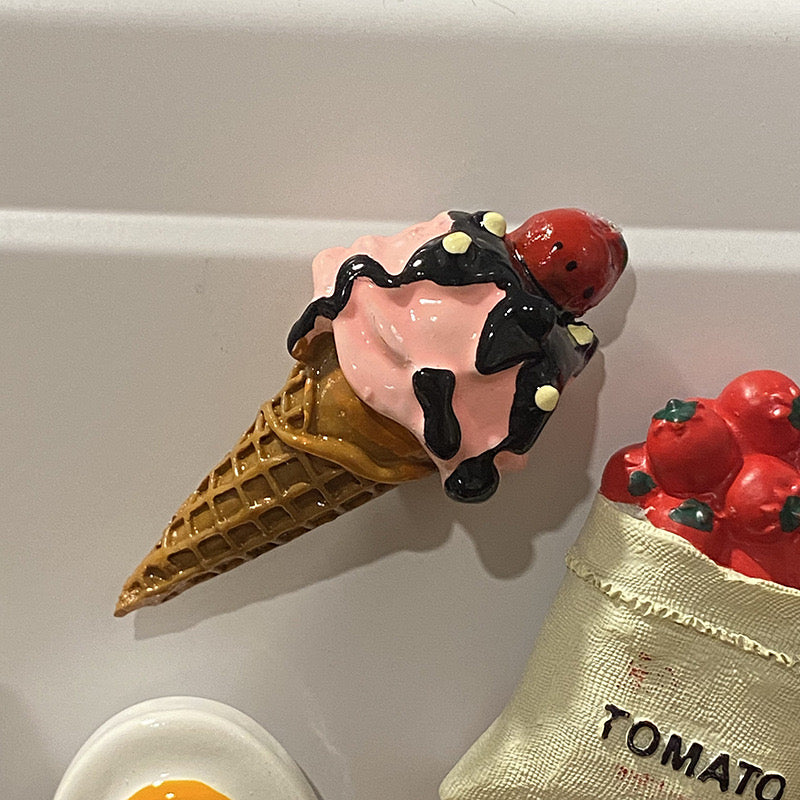 Fridge Magnet Ice Cream House Warming Cute Gift