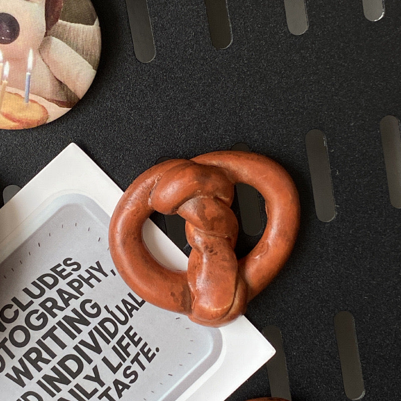 Cute Pretzel Fridge Magnet Cute Gift House Warming Gift Decoration