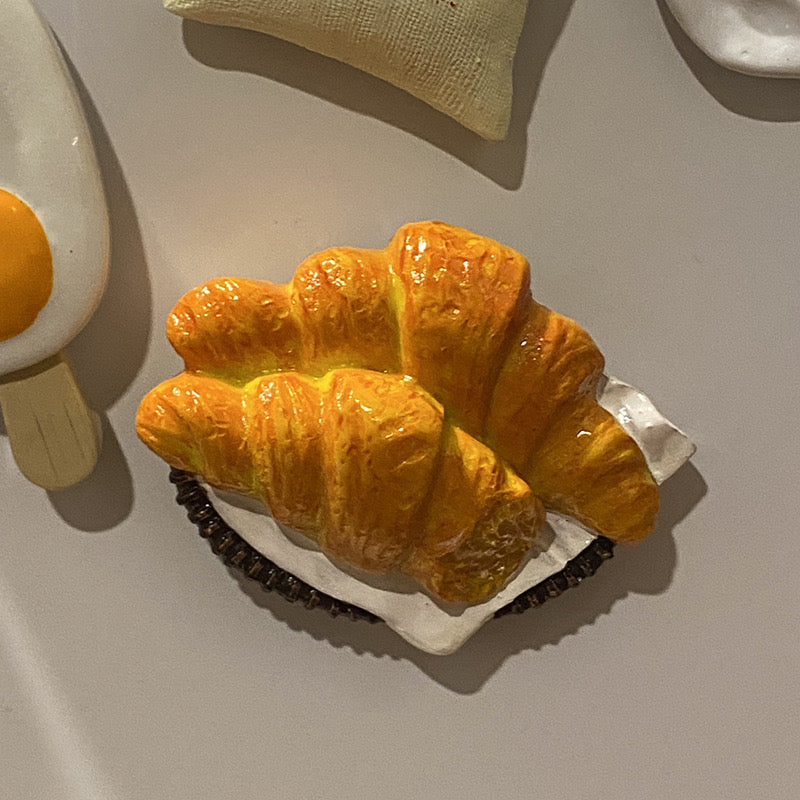 Coissant Fridge Magnet Cute Gift and Decoration House Warming