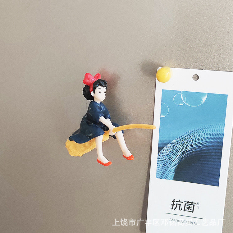 Cute Fridge Magnet Ghibli Style Good Gift Decoration