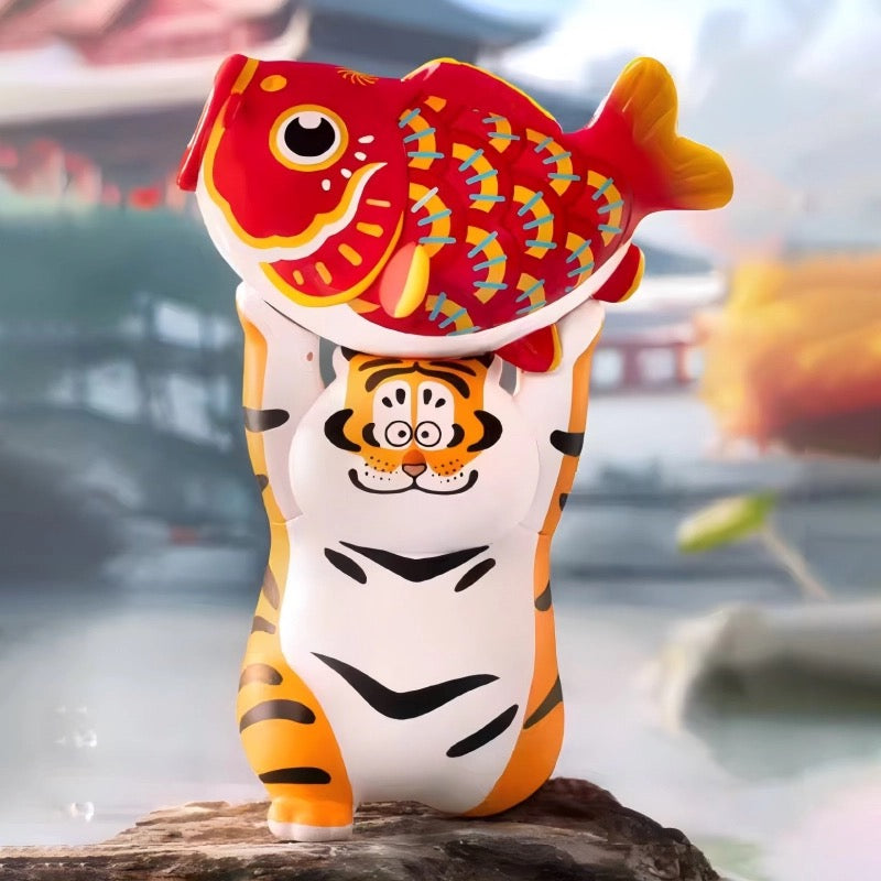 Alexander The Fat Tiger -Fortune Tiger Series Cute and Funny Animal Blind Box Figure