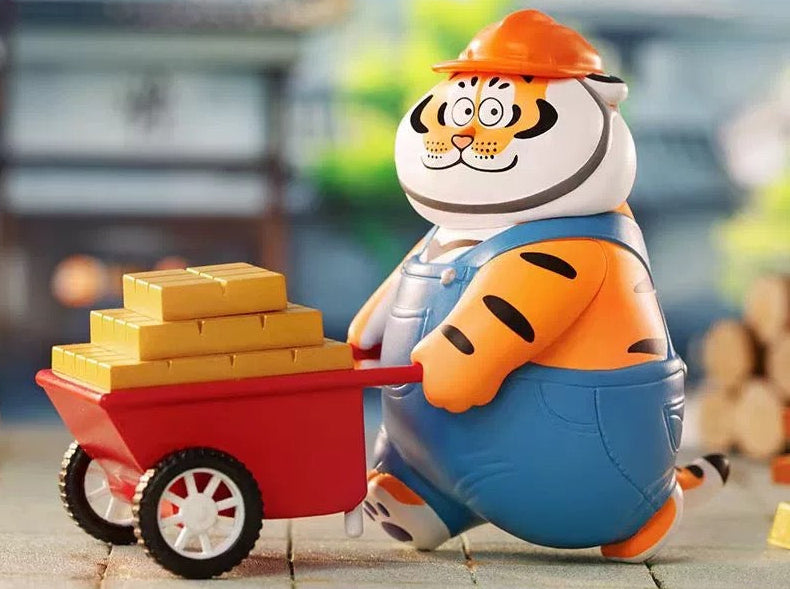 Alexander The Fat Tiger -Fortune Tiger Series Cute and Funny Animal Blind Box Figure