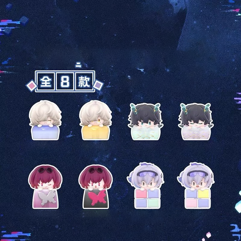 Honkai:Star Rai, Mini Keycap Blind Box Keyboard Decoration Cute Fun Game Lover
