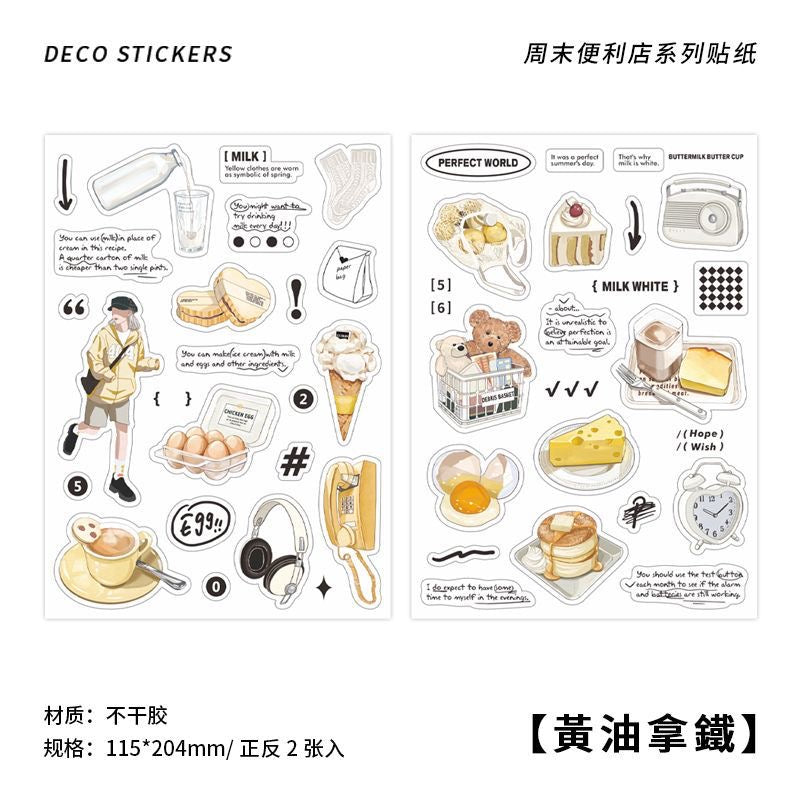Diary Sticker Daily Life Decoration Gift Journal Diary Stationery