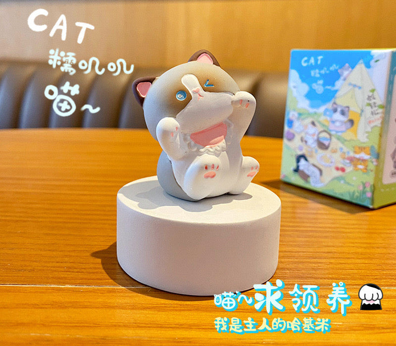 Cute Cat Figure Cat Lover Good Gift Decoration