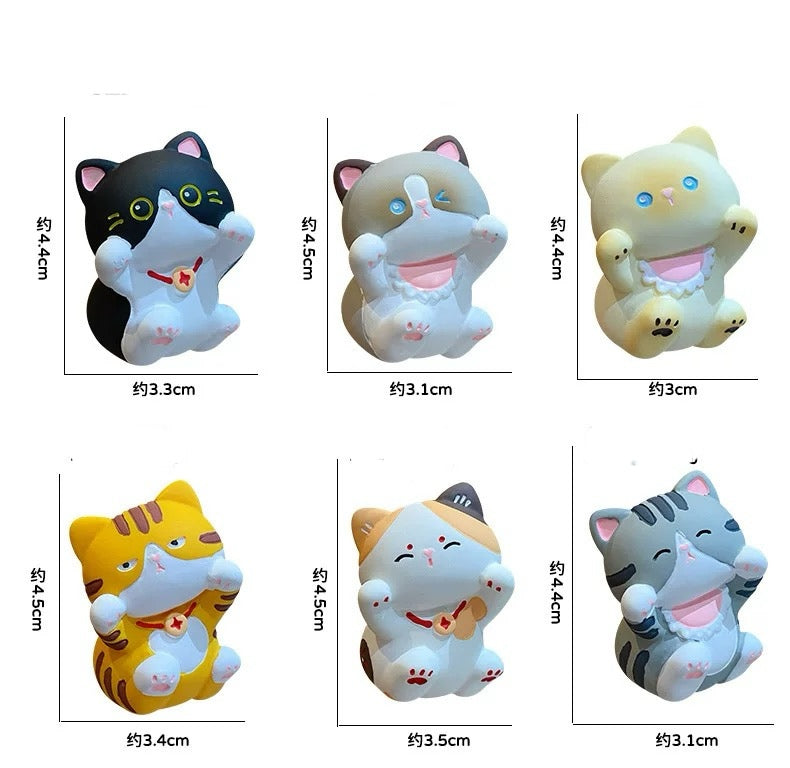 Cute Cat Figure Cat Lover Good Gift Decoration