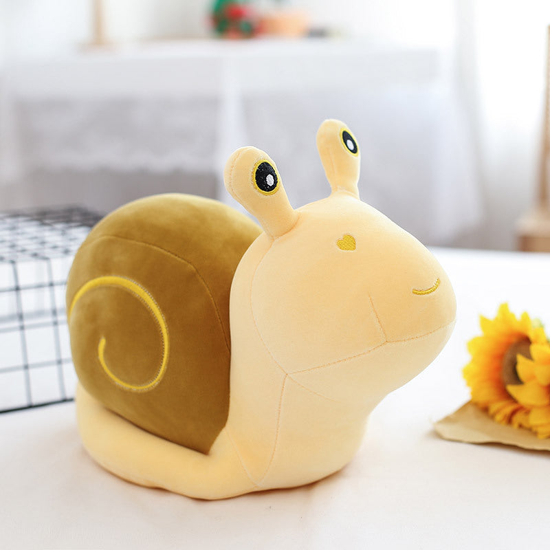 Snail Plush Toy, Big Eyes, Super Soft
