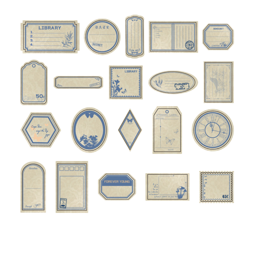 Streamer Years Retro Stickers