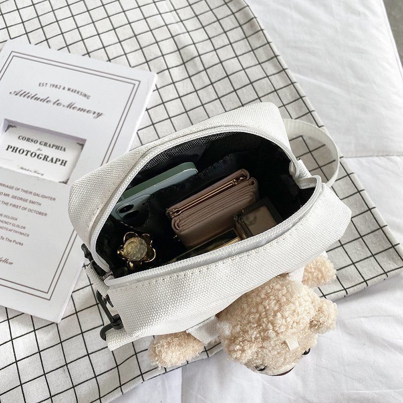 Cute Mini Bear Sling Bagpack, Crossbody Bag, Bagpack for Phone Wallet