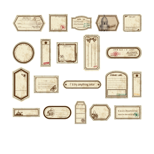 Streamer Years Retro Stickers