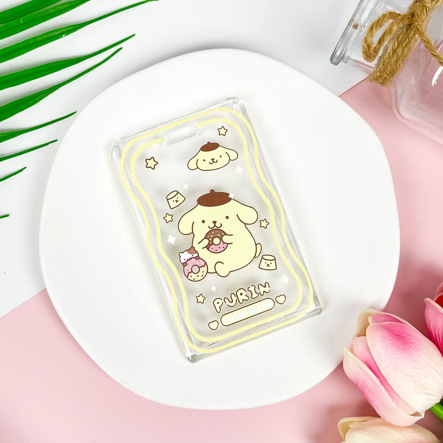 Transparent Sanrio Card Holder