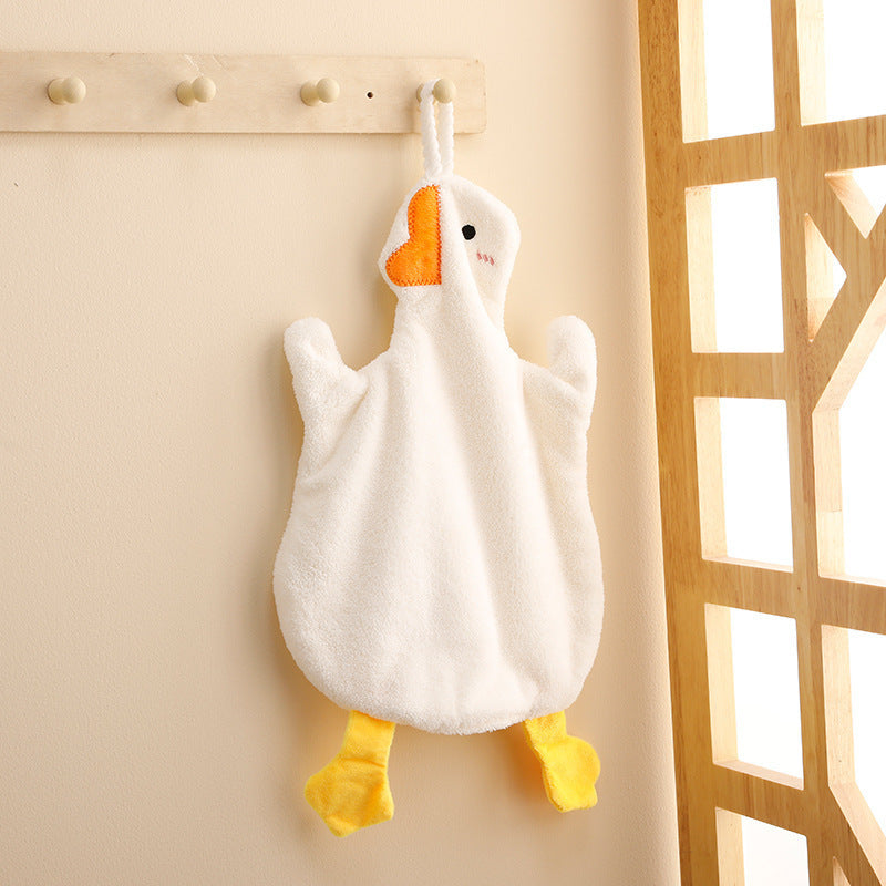 HAND WIPE TOWEL CUTE GOOSE STYLE CUTE DUCK