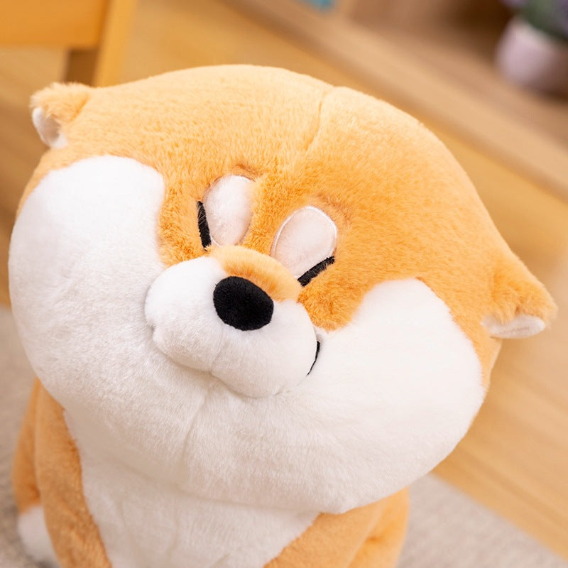 Shiba Inu Plush Toy – 35cm Soft & Adorable Cuddle Buddy