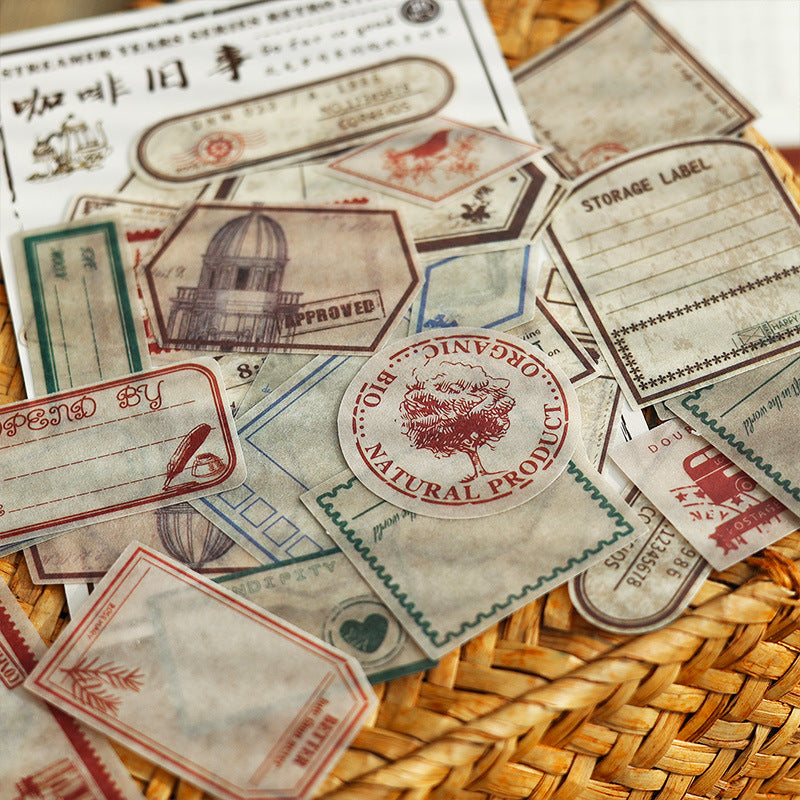 Streamer Years Retro Stickers
