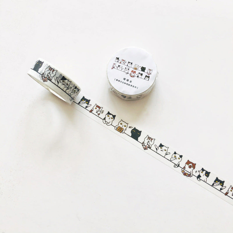Kawaii Cat Washi Tape, Perfecr for Decoration
