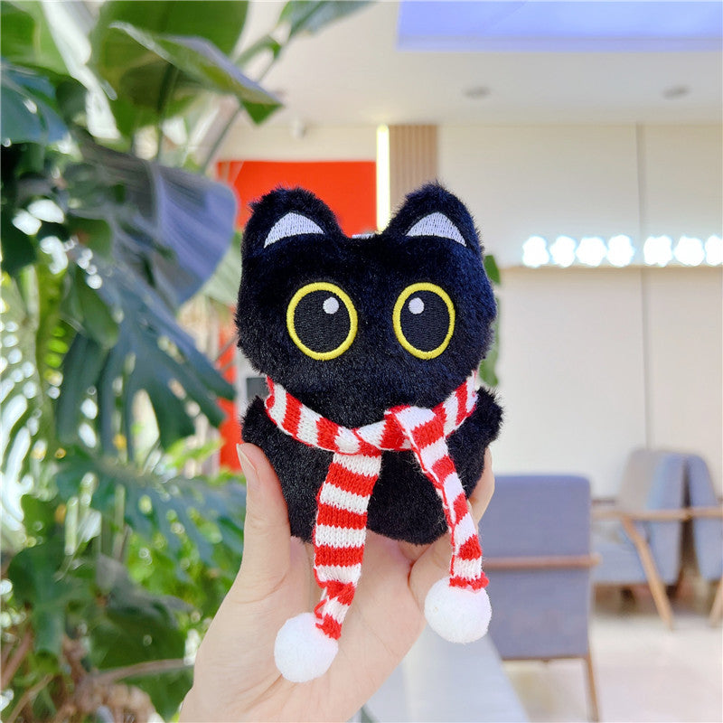 BLACK CAT KEYCHAIN CUTE CHRISTMAS GIFT