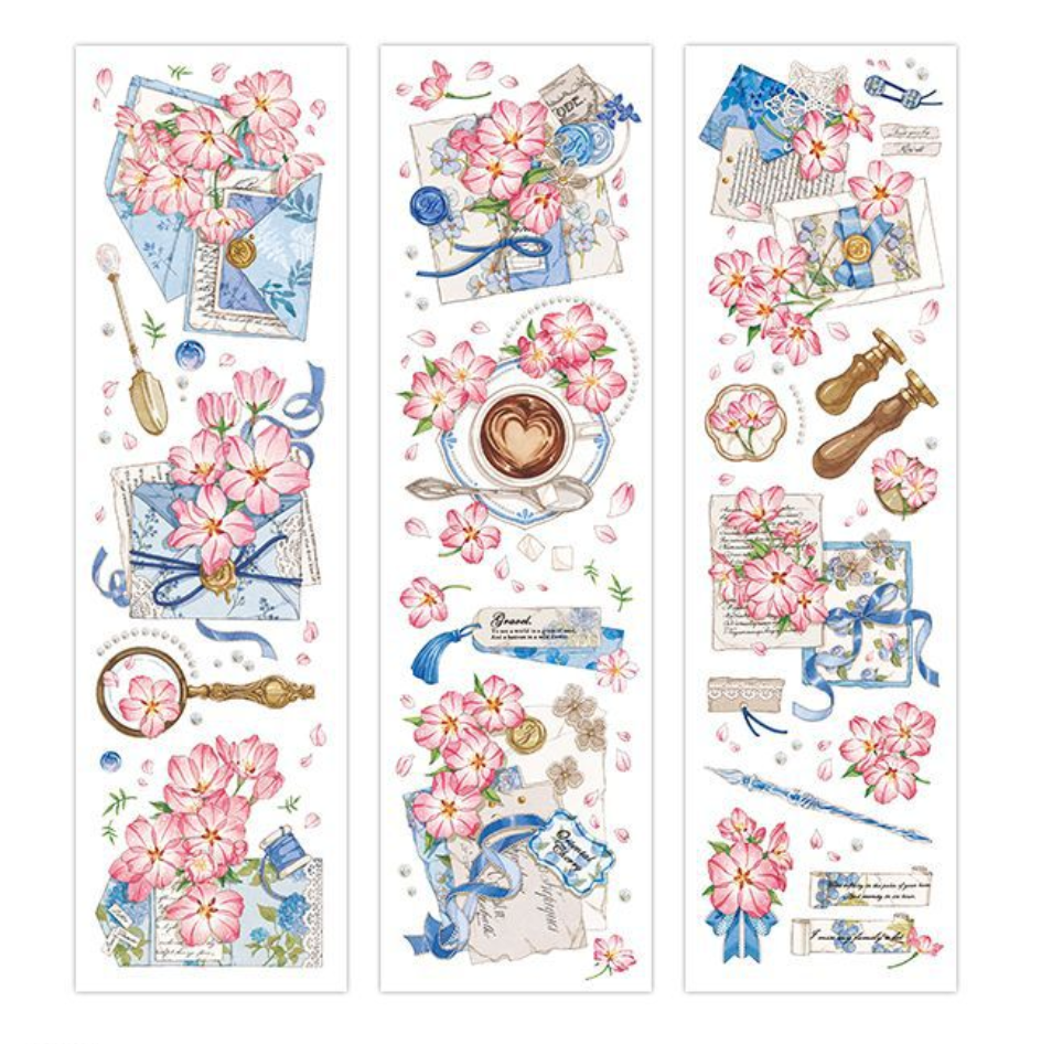 Flower Love Stickers
