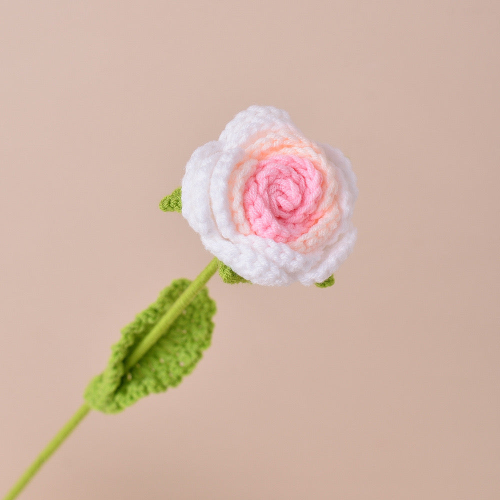 Crochet Flower, Hand Made Last Forever, Love One, Best Gift for Boys and Girls